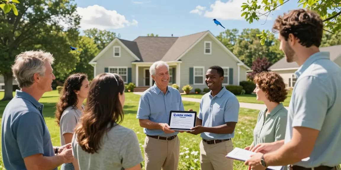 Favor Home Solutions team assisting a local homeowner in Tennessee with a stress-free house sale.