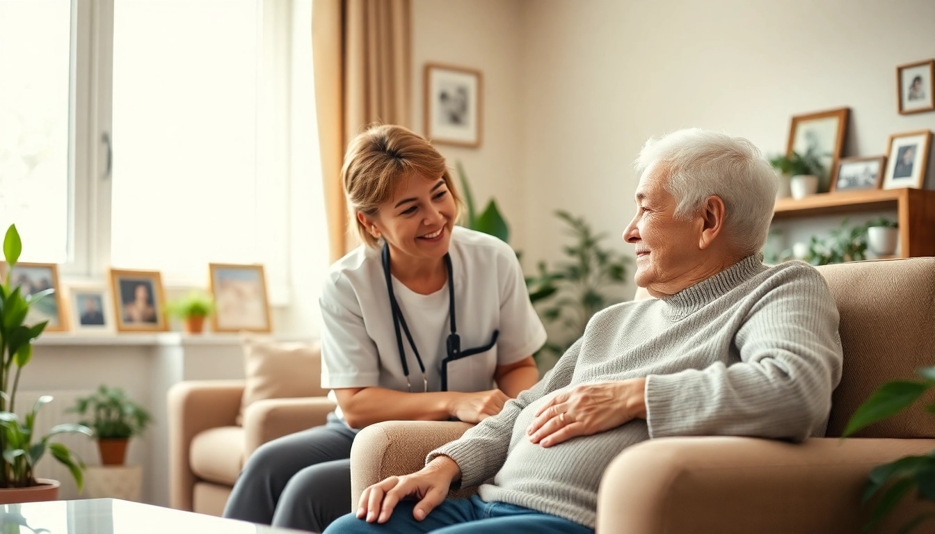 Offering at home health care services near me with compassion and dedication in a home setting.
