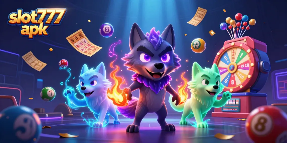 Win big with slot777 apk, featuring exciting 3D characters and dynamic casino elements!