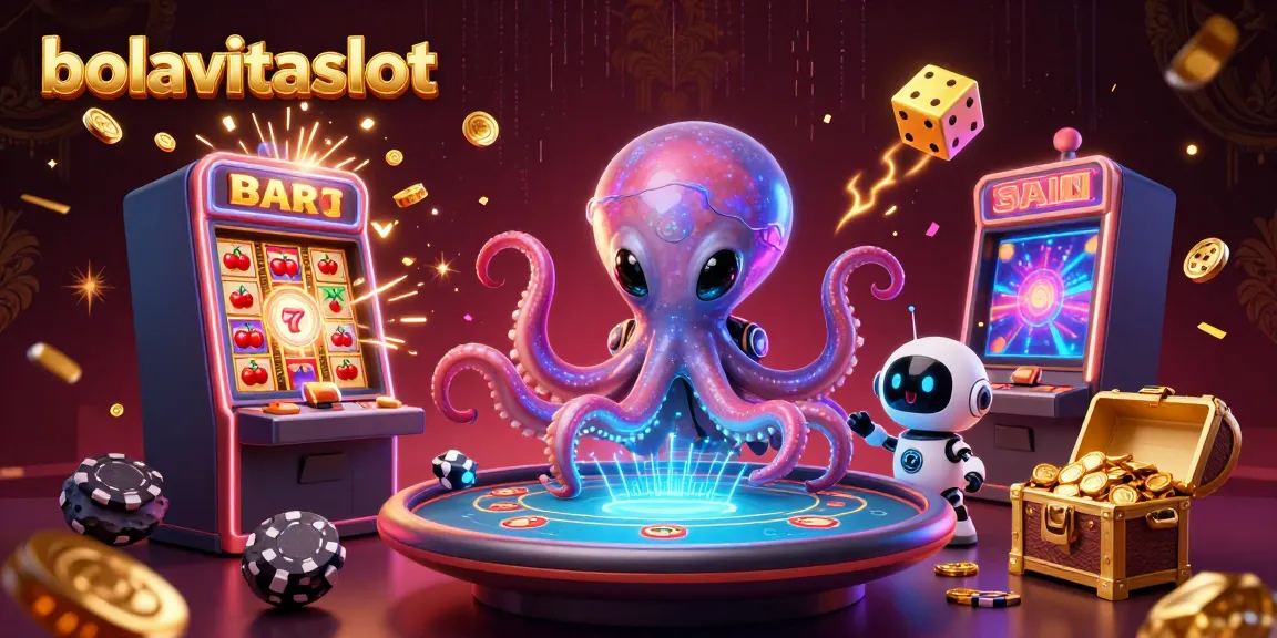 Experience the thrill at bolavitaslot with a vibrant alien-themed poker scene.