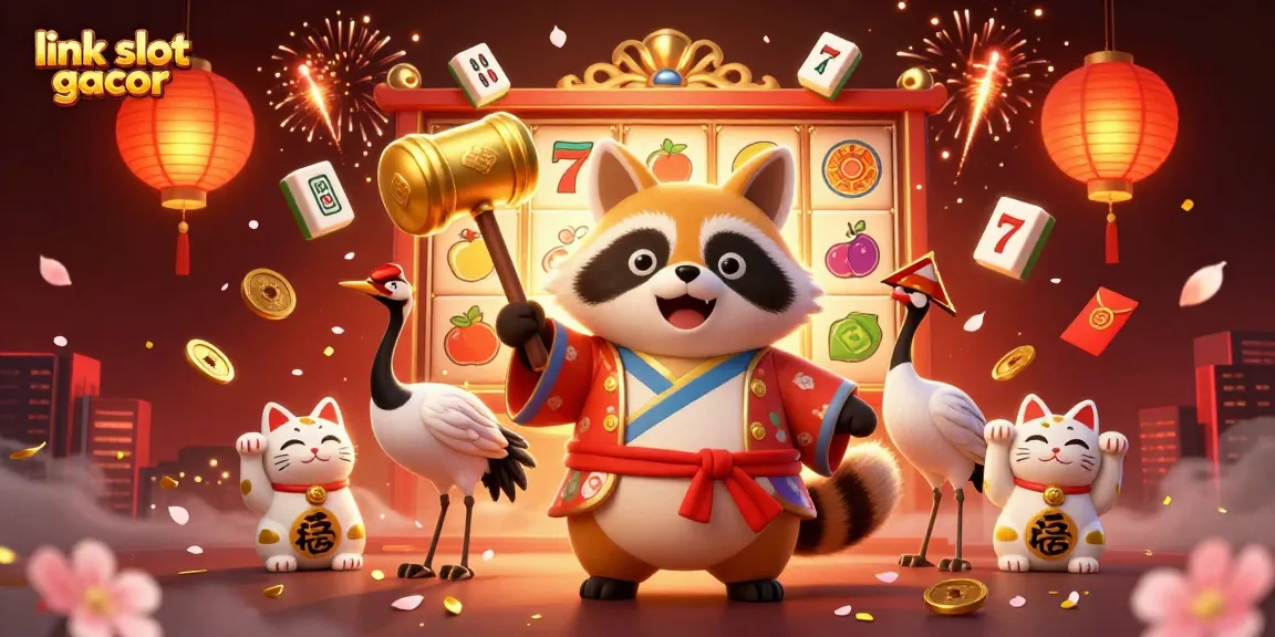 Engage with the thrilling link slot gacor experience where the cheerful tanuki and friends celebrate good fortune with dynamic casino elements.
