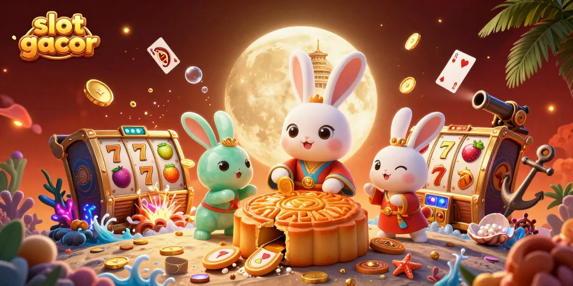 Visualisasikan slot gacor dengan kelinci bulan dan elemen permainan 3D yang memukau.