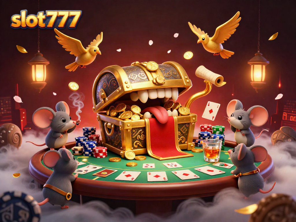 Menangkan jackpot di slot777 dengan peti harta karun yang menggoda dan permainan poker yang menarik.