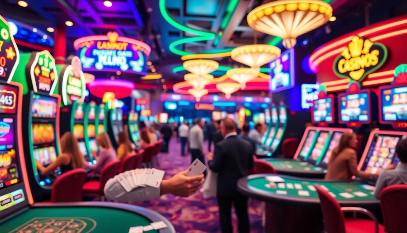 Experience the thrilling atmosphere of Vegas hero with vibrant casino games and lively patrons.