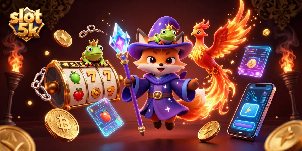 Spin the slot 5k reels with vibrant characters and dazzling casino elements for ultimate fun!