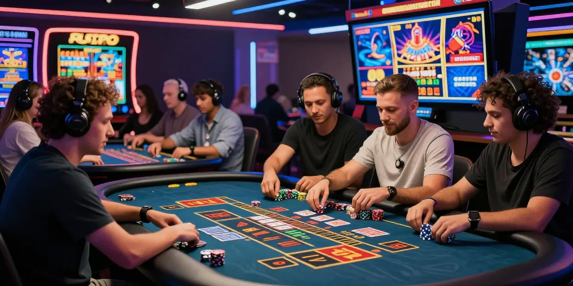 Engageant les joueurs dans un casino fiable en ligne avec des tables de jeu vibrantes et des interactions avec des croupiers en direct.