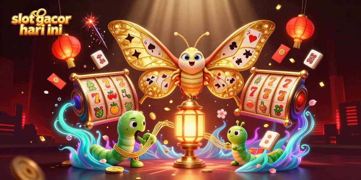 Experience the thrill of slot gacor hari ini with vibrant casino scenes and lucky symbols!