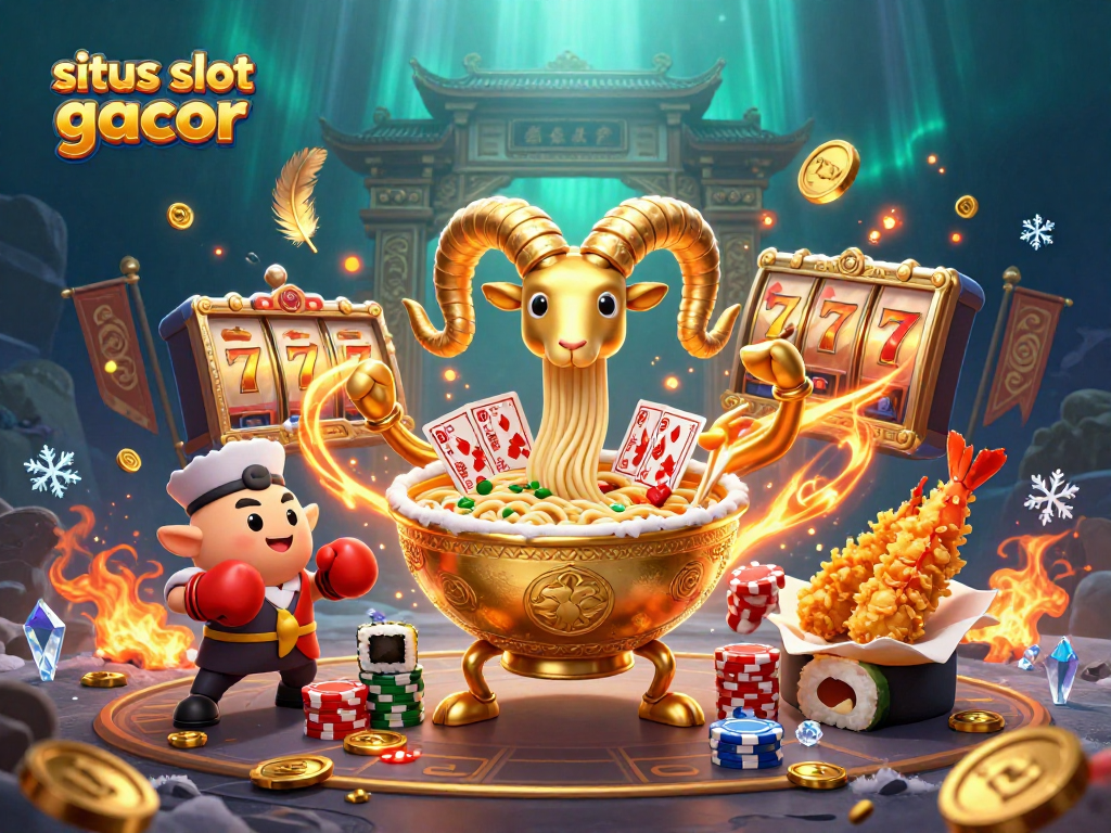 Experience the excitement of situs slot gacor with engaging characters and vibrant gambling elements.