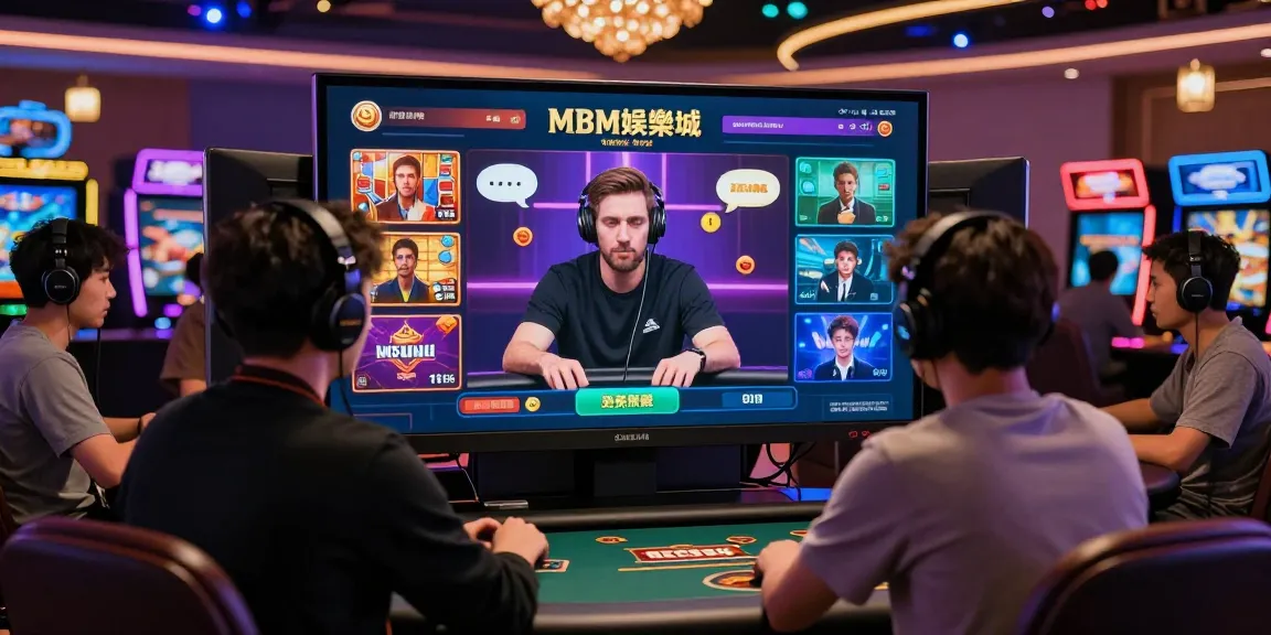 Players engaging in MBM娛樂城 online gaming with vibrant graphics and immersive live dealer experience.