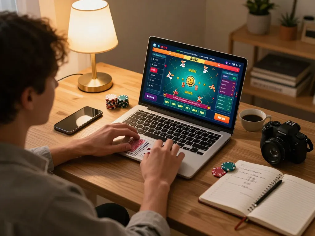 Engaging online baccarat gameplay offers more info on strategies and player interactions in a cozy home setup.