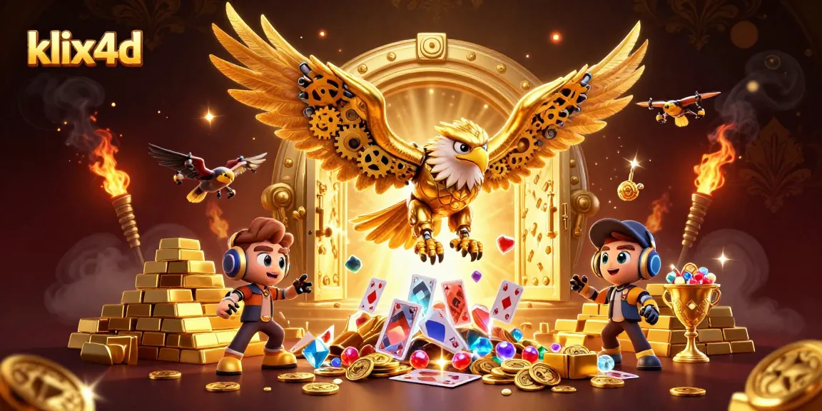 Menggunakan klix4d untuk meraih keuntungan dengan ilustrasi kasino yang menarik dalam adegan 3D yang kaya detail.