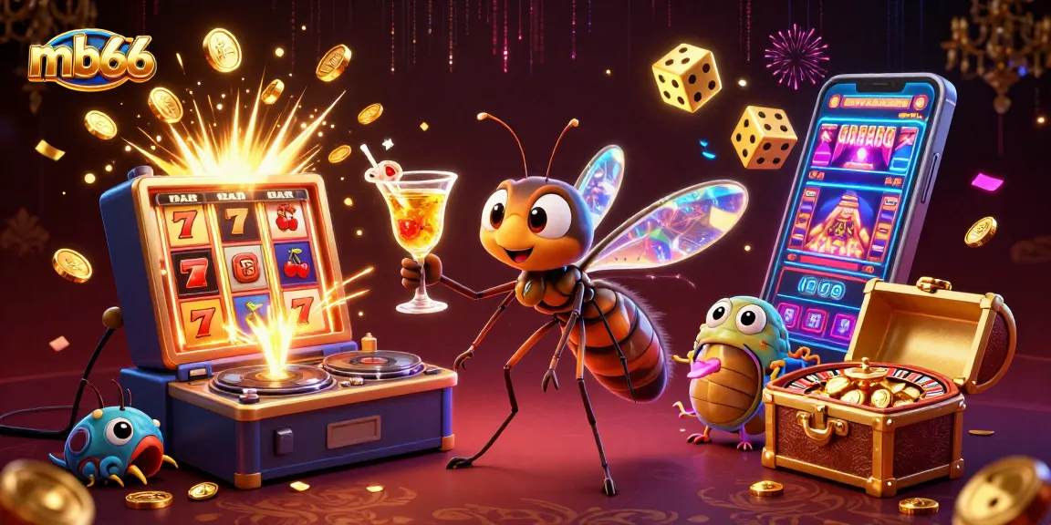 Experience thrilling gameplay with mb66 casino's fun-loving characters in a vibrant scene.