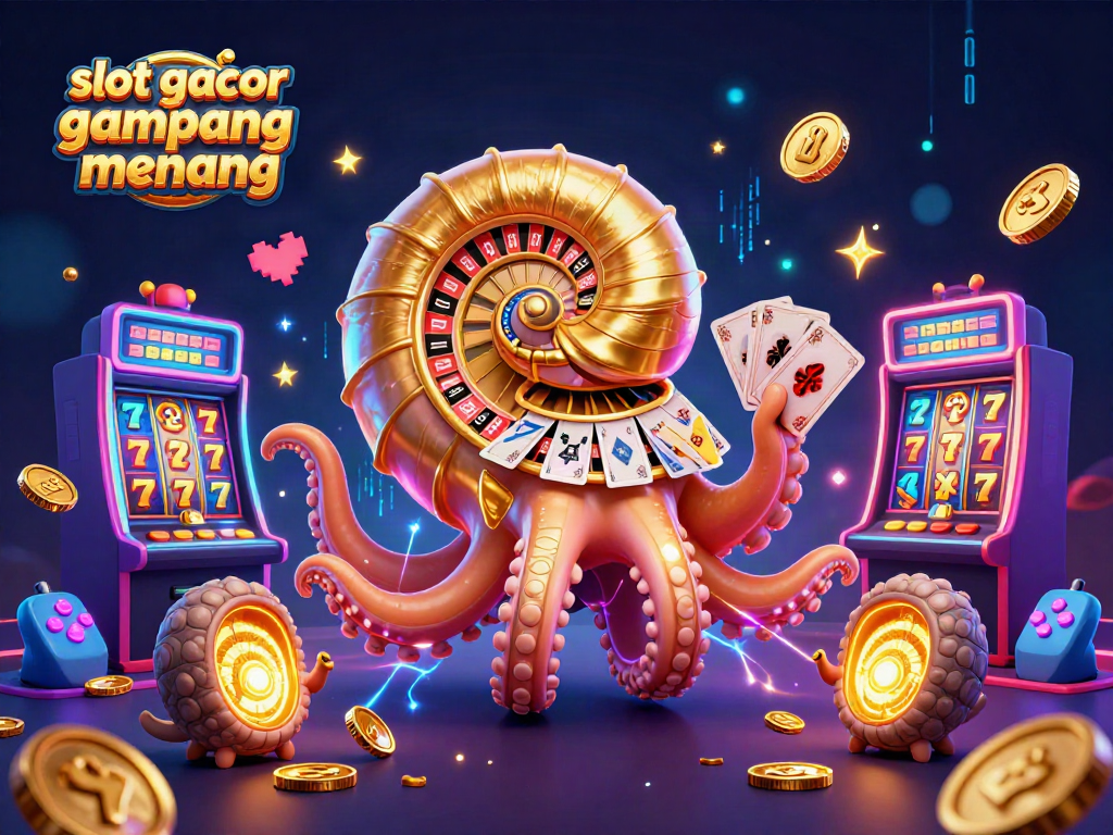 Engage in thrilling gameplay with slot gacor gampang menang featuring our unique golden nautilus and vibrant slot machines.