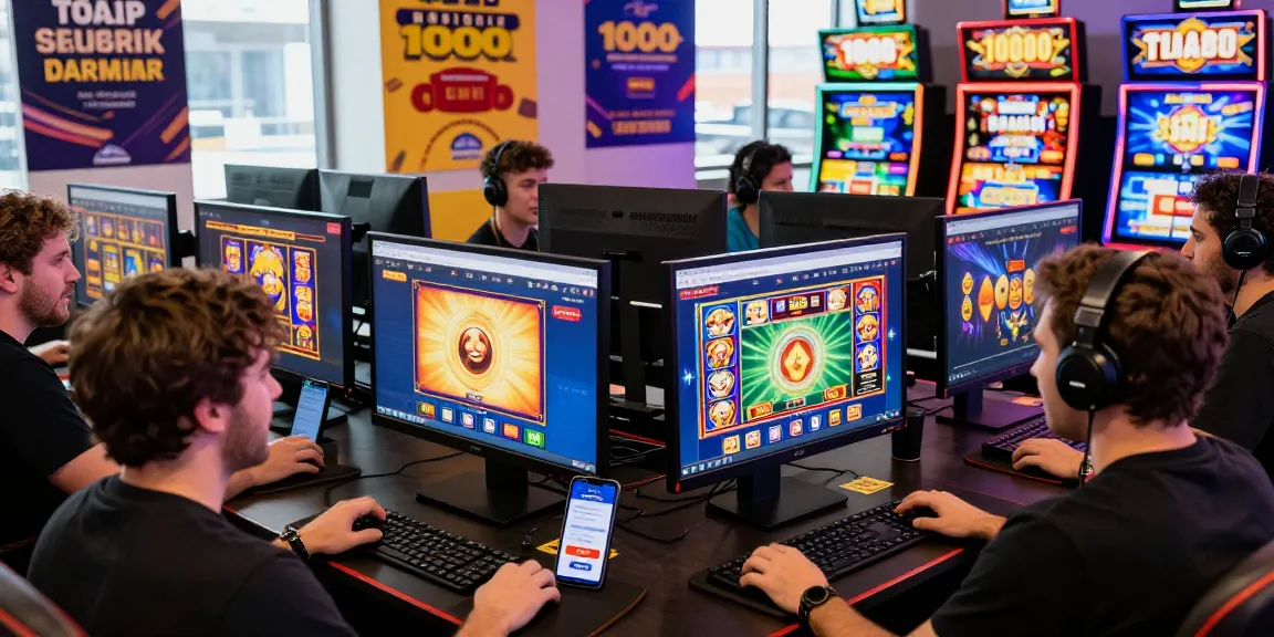 Exciting online gaming experience featuring slot deposit 1000 options on vibrant screens.