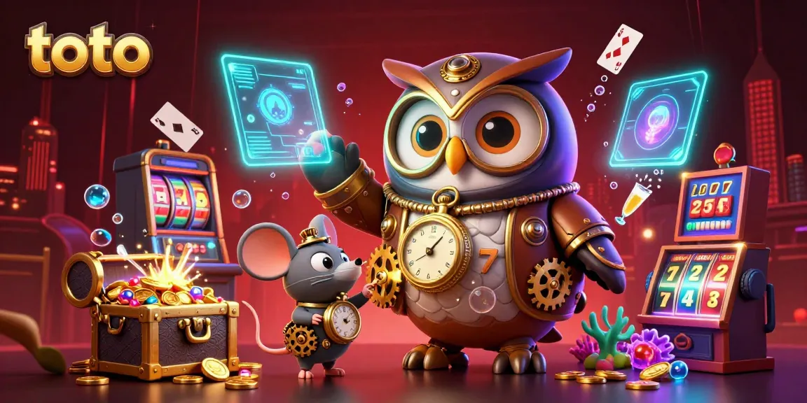 Engage with toto's thrilling slots while exploring a steampunk casino adventure featuring a time-traveler owl.
