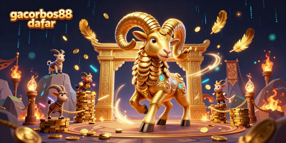 Join the excitement at gacorbos88 daftar with our vibrant 3D casino scene featuring fortune elements!