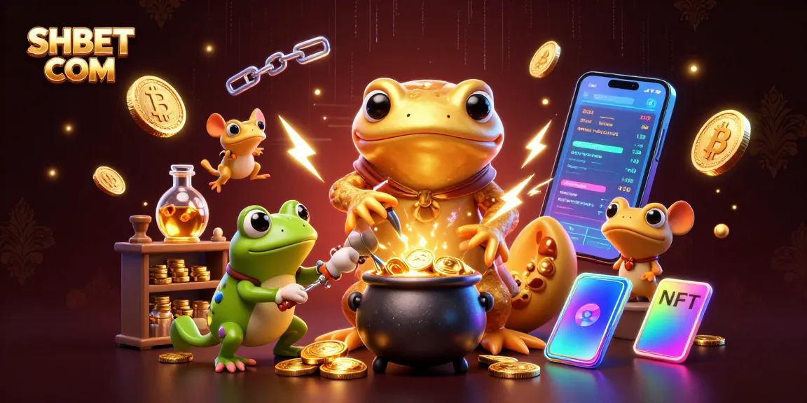 Experience excitement in SHBET COM, featuring a golden salamander alchemist turning metals into coins in a rich casino setting.