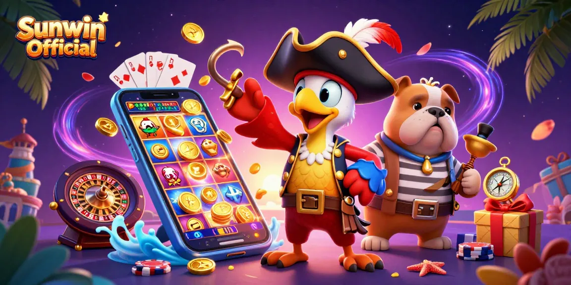 Experience thrilling adventures with Sunwin Official as colorful slot games and bonuses come alive.