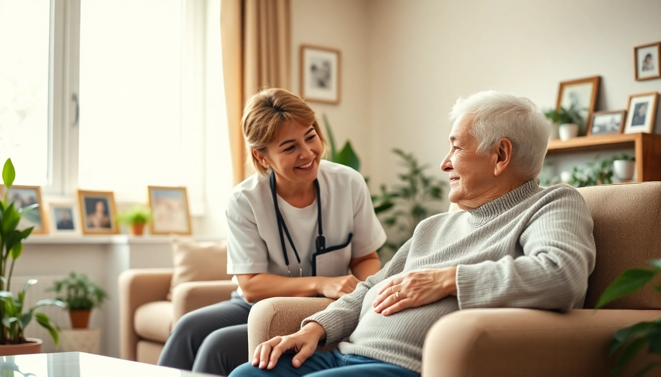 Offering at home health care services near me with compassion and dedication in a home setting.