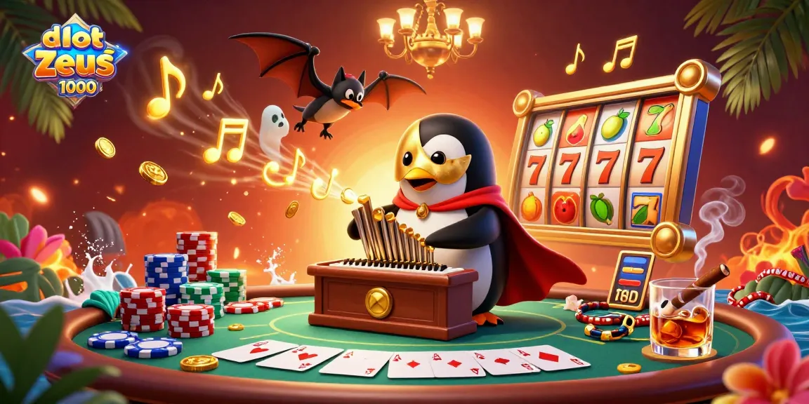 Engage in thrilling gameplay with demo slot zeus 1000, featuring dynamic slot reels and golden coins.