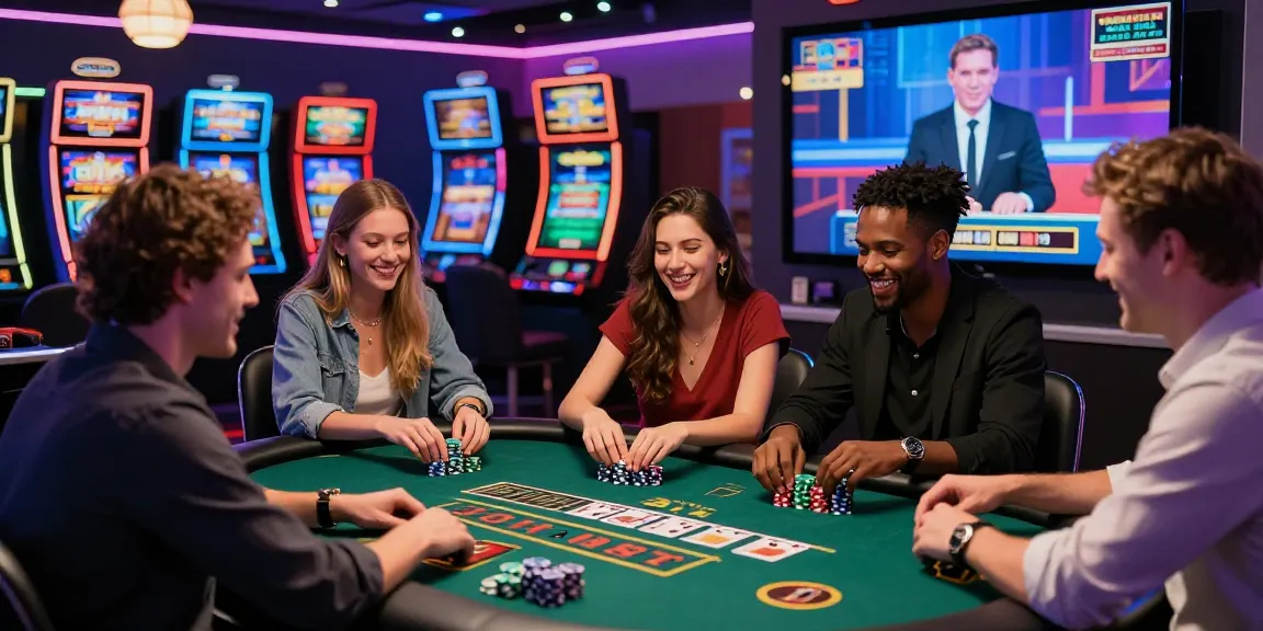 Engaging scene from casinos not on Gamstop at https://oadbyremembers.org.uk, showing players enjoying various games with vibrant atmosphere.