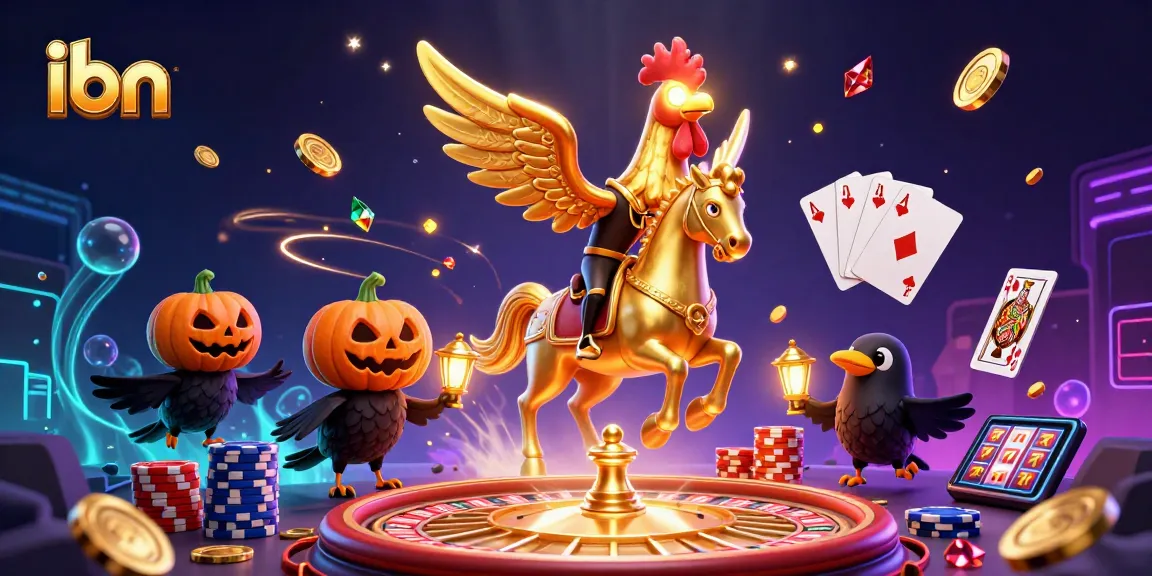 Experience vibrant casino action with the golden rooster as ibn illuminates the night