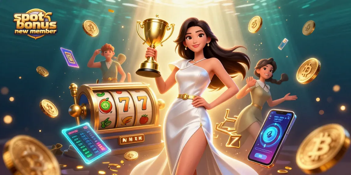 Experience the winning atmosphere with our slot bonus new member promotions and vibrant slot elements!