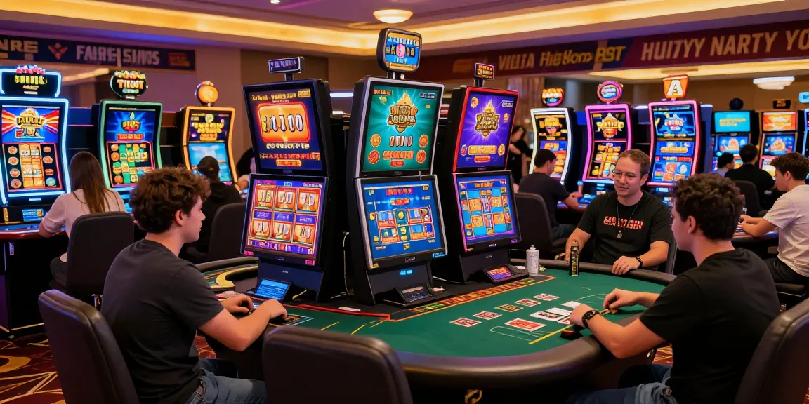 Explore the excitement of credit card casinos at https://mhfe.org.uk with vibrant gaming and diverse players engaging in thrilling experiences.