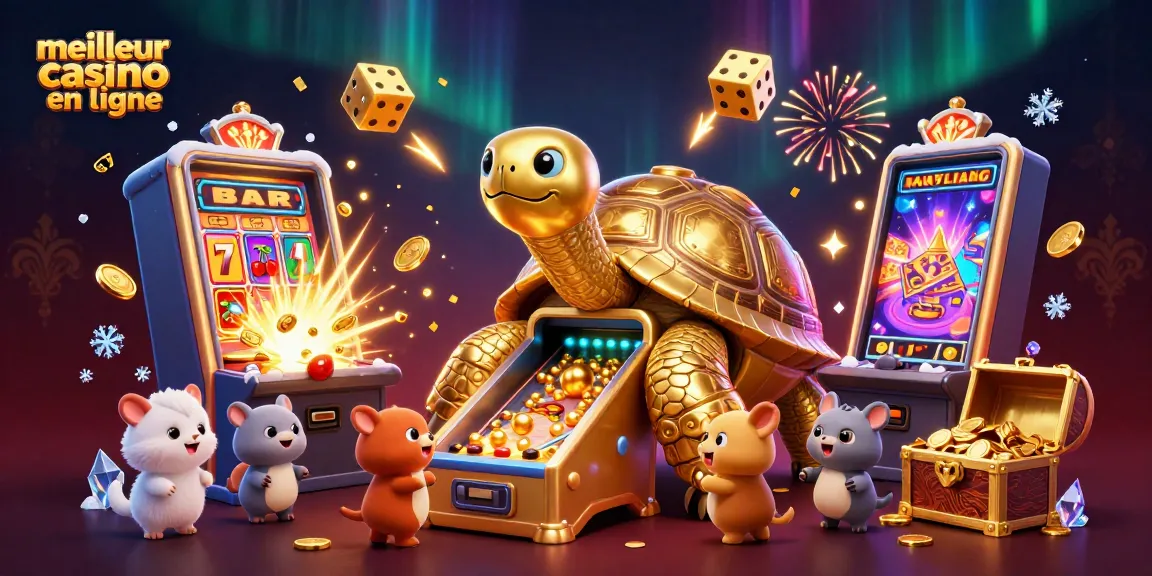 Jouer dans le meilleur casino en ligne avec des machines à sous et jackpots colorés.