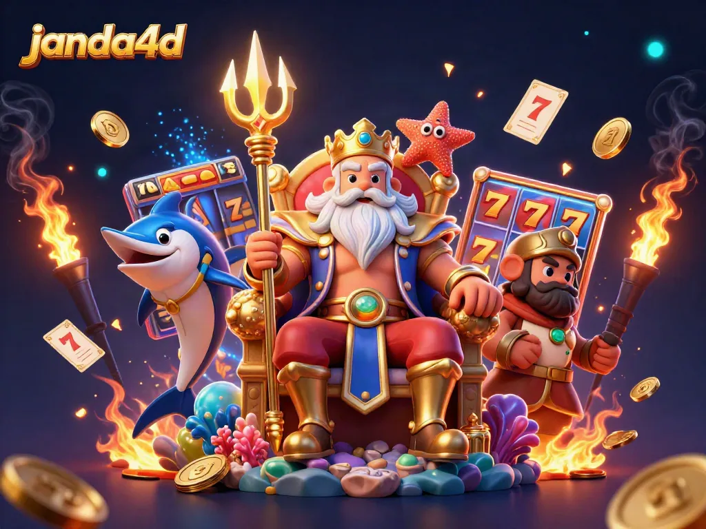 Permainkan slot dengan janda4d, menangkan hadiah besar bersama raja laut dan pasukan.