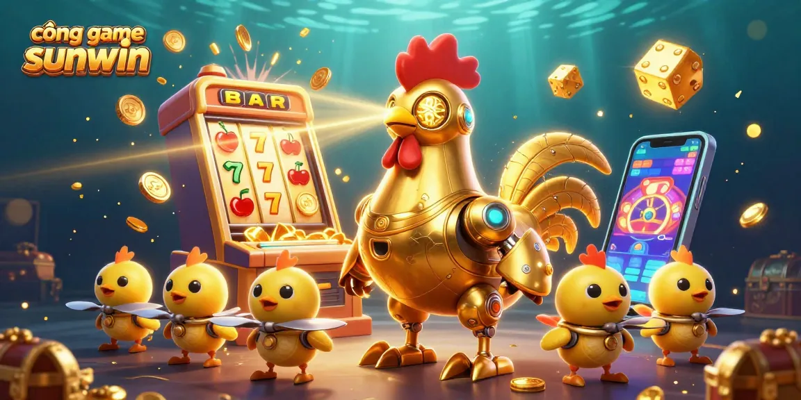 Experience the excitement at cổng game sunwin with vibrant 3D gaming elements and engaging characters.