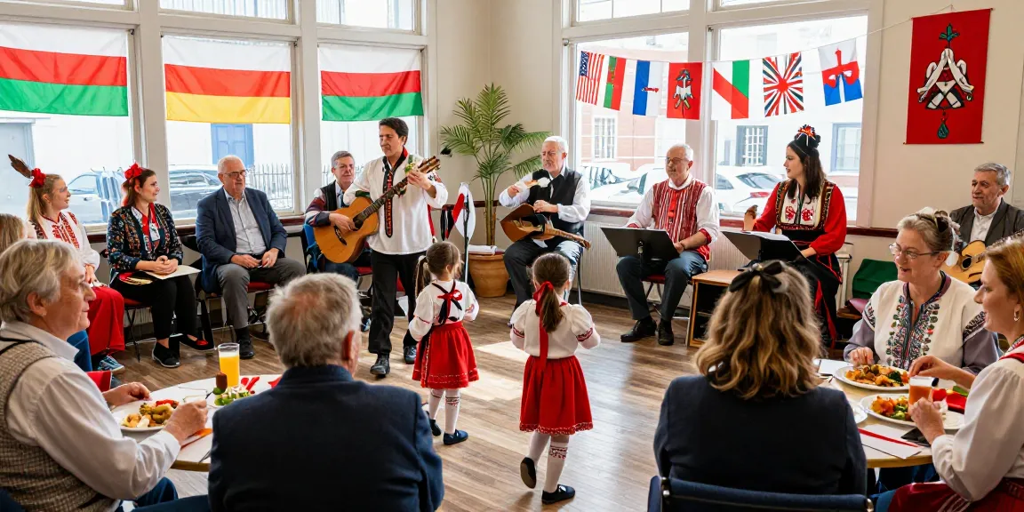 Dynamic community celebration of Polish culture in San Francisco at https://www.sfpol.com/ with families and traditional festivities
