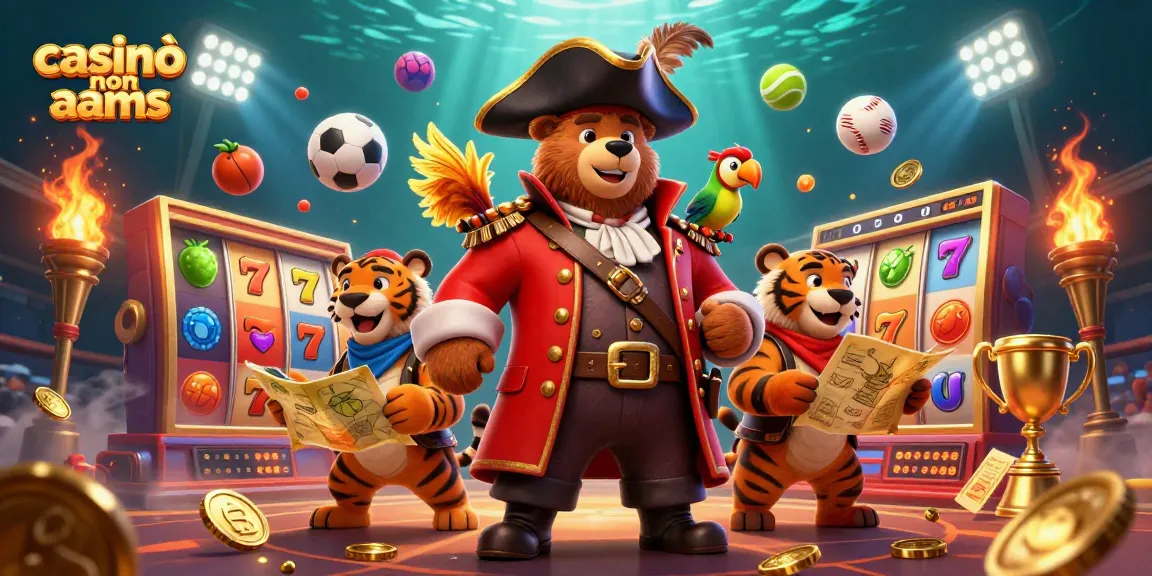 Prova la tua fortuna nei Casinò Non AAMS con slot vivaci, giochi emozionanti e possibilità di vincita!