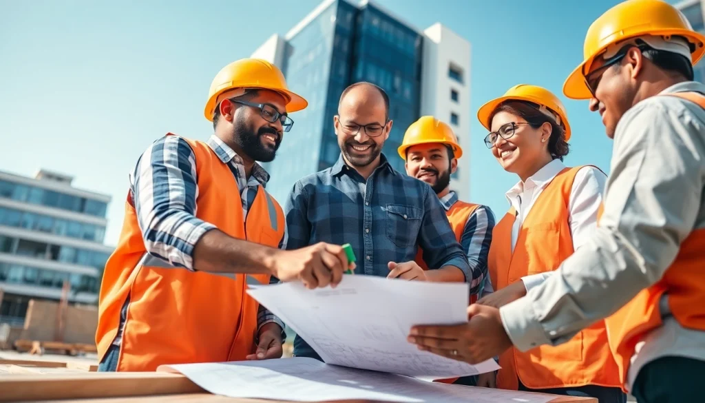 Southern California contractors association collaboration scene highlighting teamwork and professionalism.