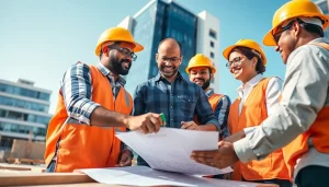 Southern California contractors association collaboration scene highlighting teamwork and professionalism.