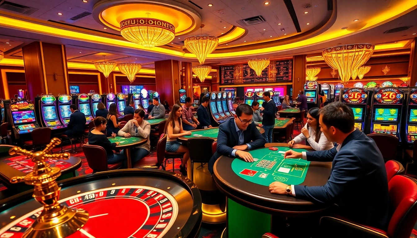Experience the excitement of winning at XX88 in this luxurious casino environment.