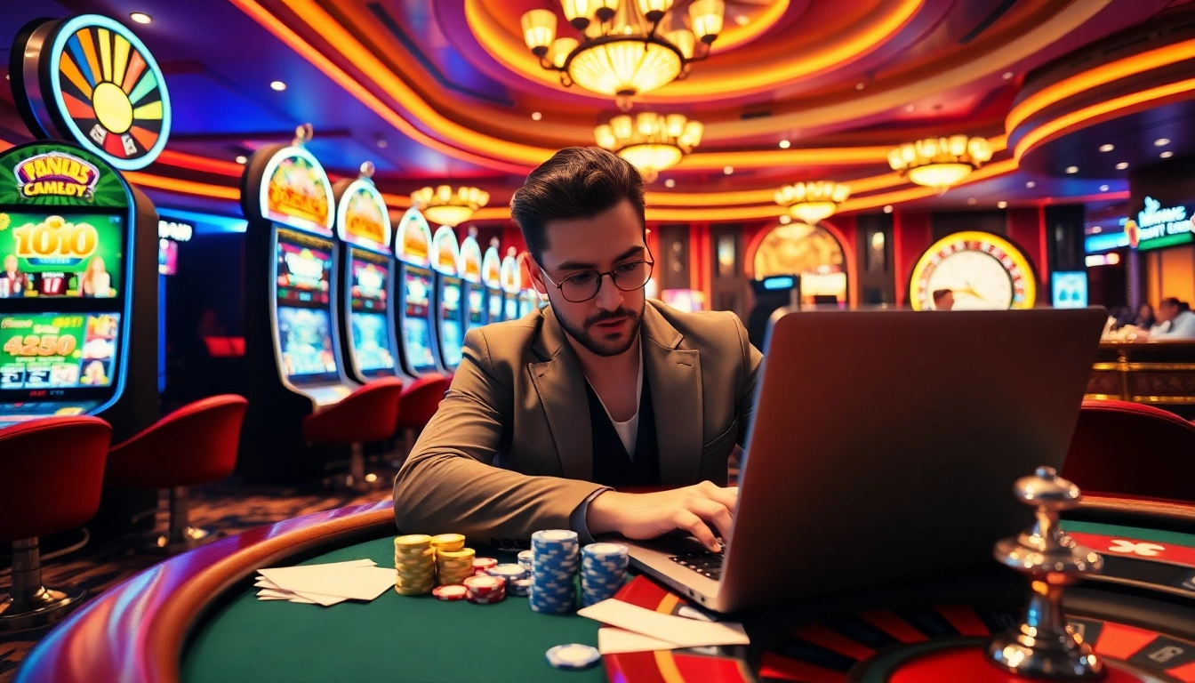 Vivez l'excitation avec casino en ligne Français à travers des tables de jeu engageantes et des machines à sous vibrantes.