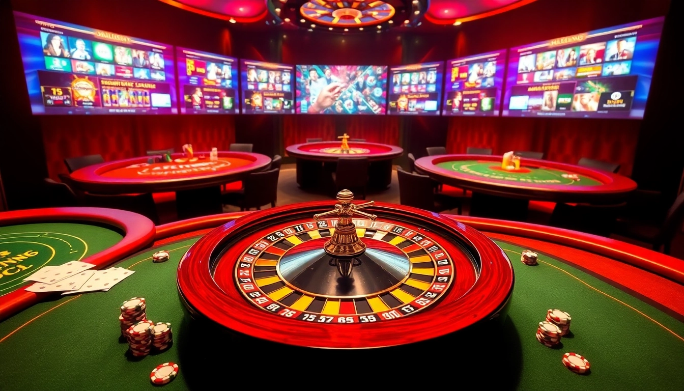 Vivez l'excitation dans un casino en ligne Français avec des jeux dynamiques et de riches options de paris.