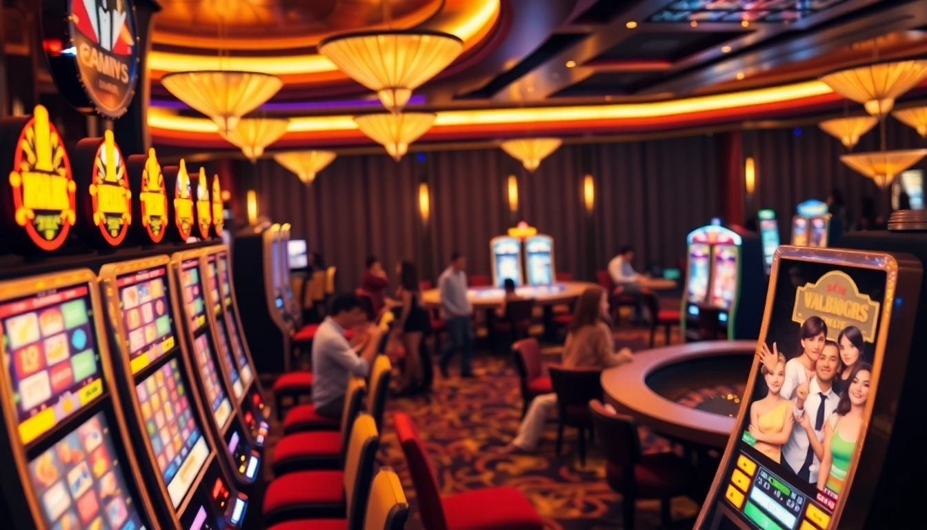 Menangkan hadiah menarik dengan penawaran bonus slot untuk anggota baru dalam suasana kasino yang hidup ini.