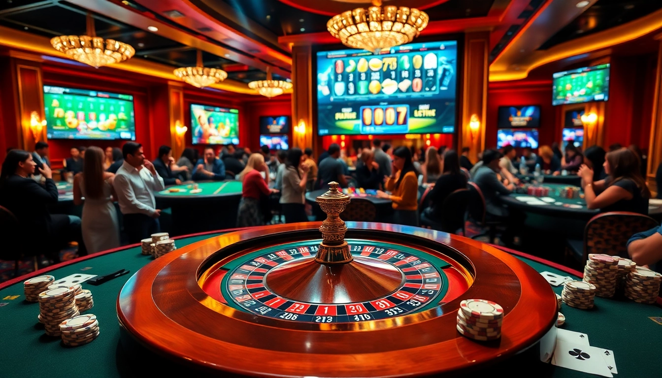 Découvrez l'excitation du casino en ligne Français avec une action de roulette et de poker vibrante.