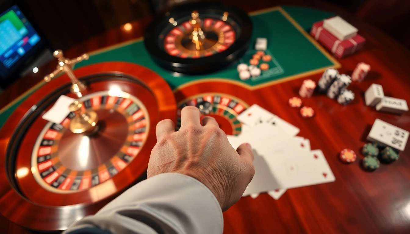 Vivez l'excitation du casino en ligne Français avec une action vibrante de roulette et de poker.