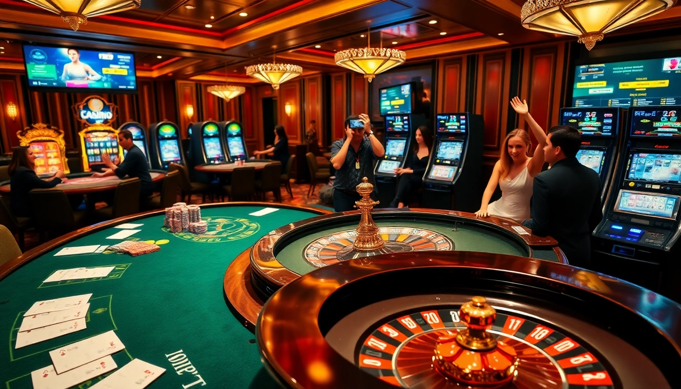 Découvrez l'excitation du casino en ligne Français avec des tables vibrantes, une roulette et des machines à sous captivantes.