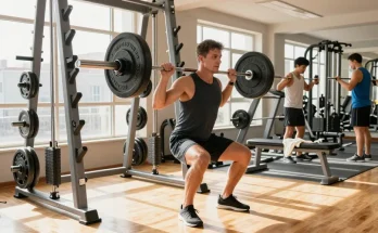 Official Prime Pharma Steroid Shop - Empower your fitness journey with expert guidance and premium products in a vibrant gym setting.