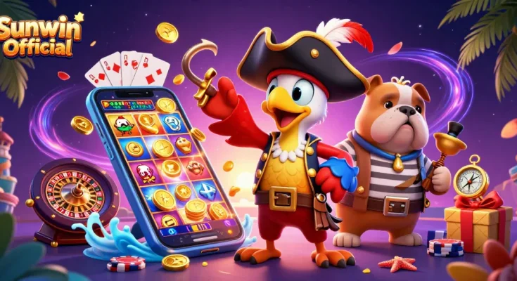 Experience thrilling adventures with Sunwin Official as colorful slot games and bonuses come alive.
