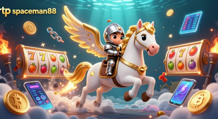 Try your luck with rtp spaceman88 while enjoying thrilling slot adventures in a cosmic casino scene.